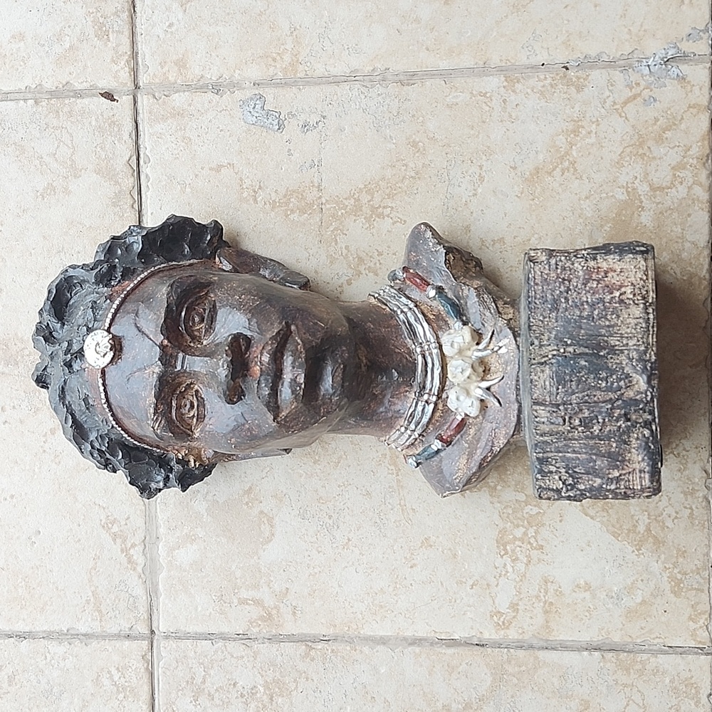 African Statues and Sculptures for Home Decor,African Figurines Head Statue